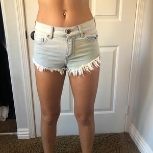 Jean shorts